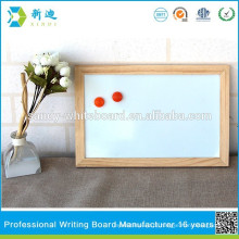 Mini whiteboards magnéticos baratos da madeira para o refrigerador 20 * 30cm